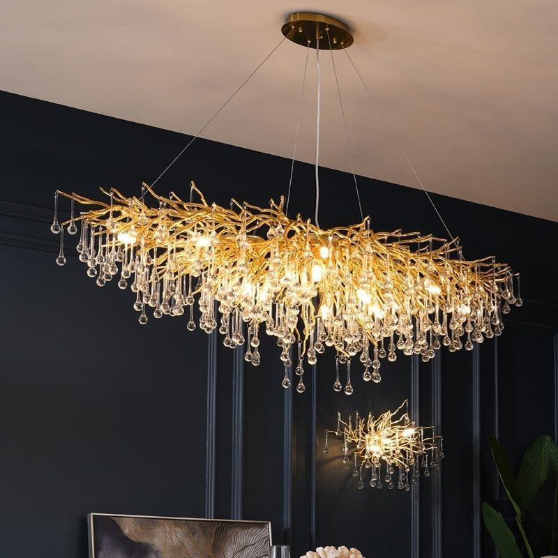 Aurelis Crystal Chandelier — baño