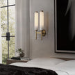 Modern light luxury marble wall lamp hotel living room bedroom porch aisle indoor bedside simple led decorative wall lamp
