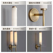 Modern light luxury marble wall lamp hotel living room bedroom porch aisle indoor bedside simple led decorative wall lamp