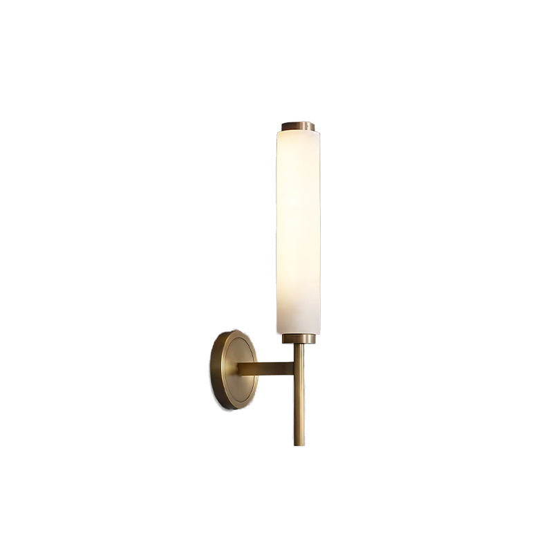 Modern light luxury marble wall lamp hotel living room bedroom porch aisle indoor bedside simple led decorative wall lamp