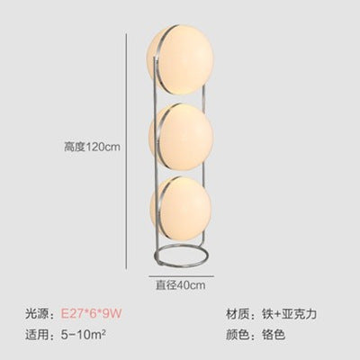 Zhongshan Lamps Nordic Living Room Sofa Floor Lamp Simple Bedroom Bedside Lamp Designer High-End Decorative Standing Lamp