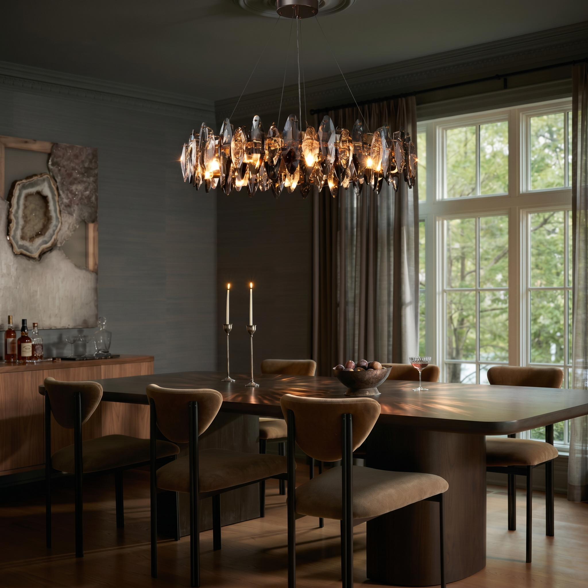 Aurelis Crystal Chandelier