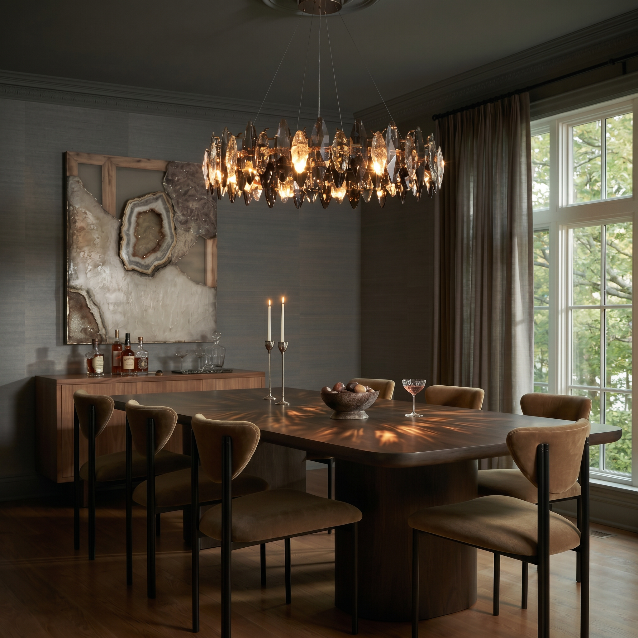 Aurelis Crystal Chandelier