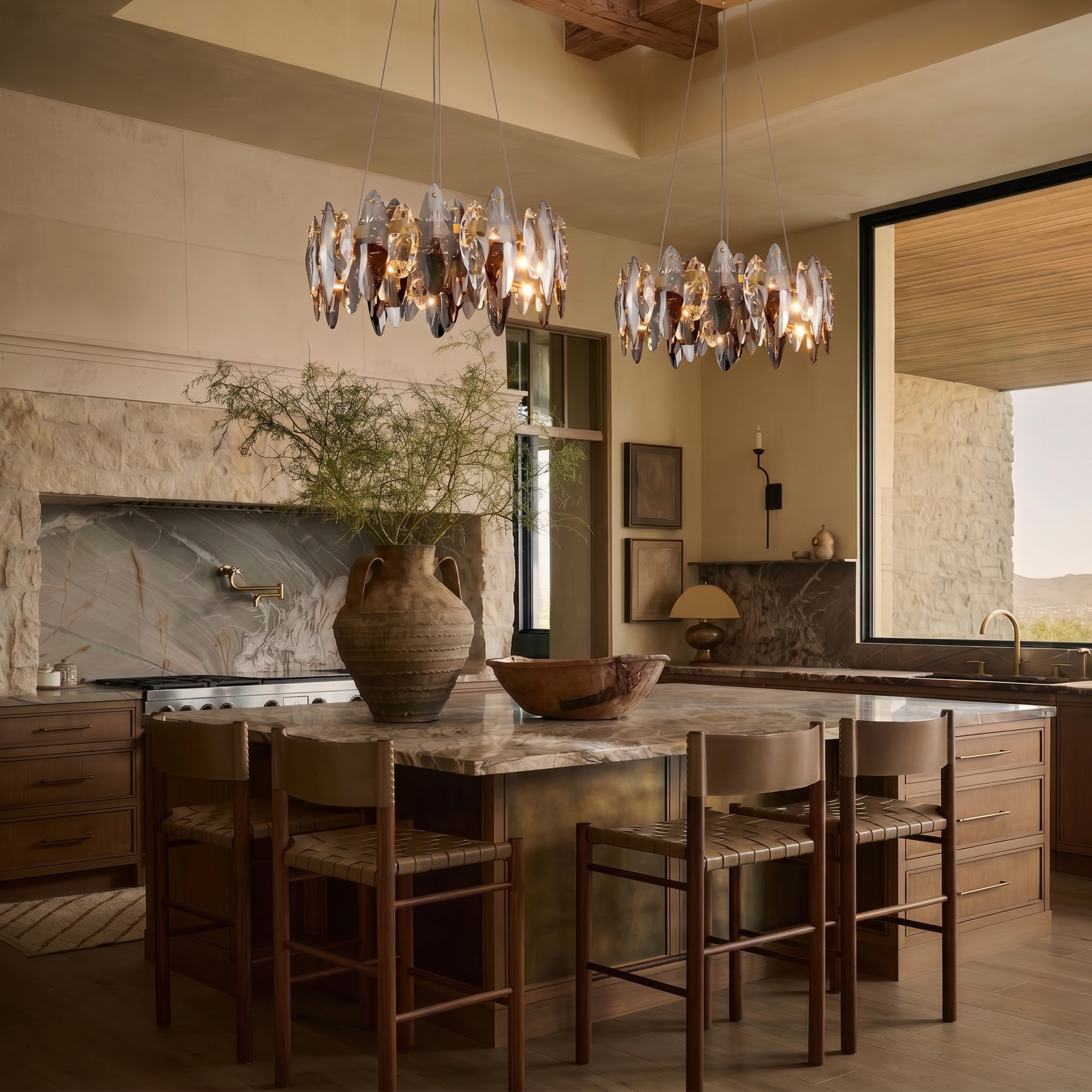 Aurelis Crystal Chandelier